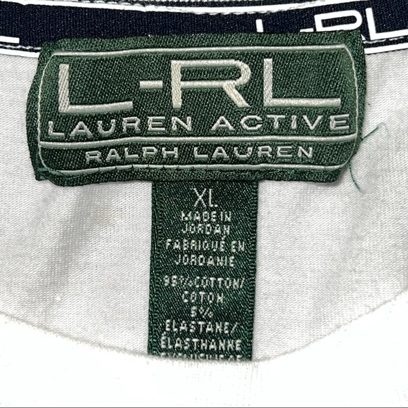 Lauren Active Ralph Lauren Women’s Vintage Long Sleeve Stripe Blouse Size XL - Picture 2 of 7